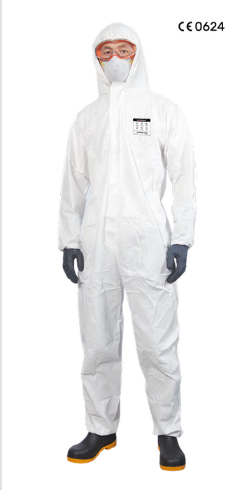 CHEMPRO 1800 LIMITED WEAR LIFE  HOODED COVERALLS