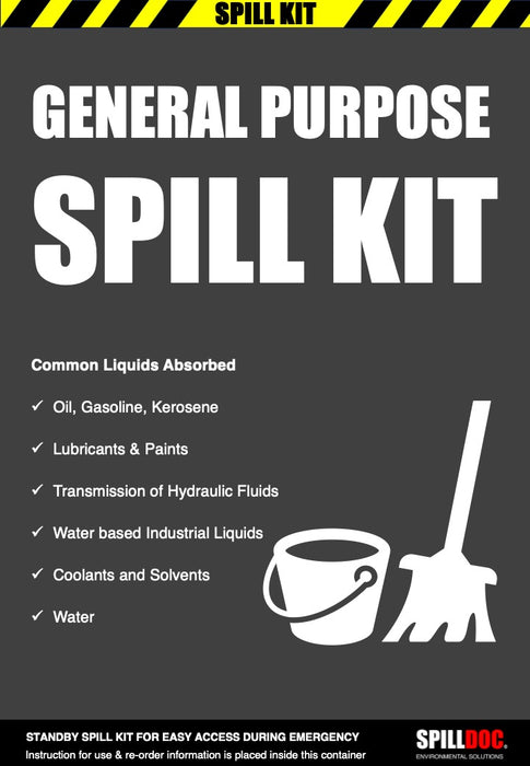 General Purpose Spill Kit Sign