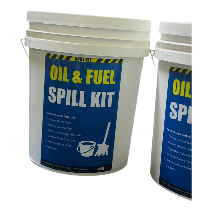 Spilldoc 20 Litre Oil & Fuel Spill Kit for Vehicle