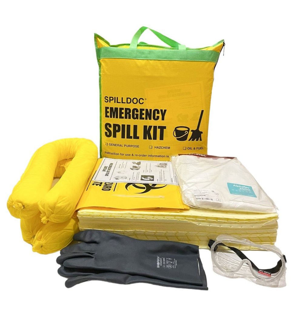 Spilldoc 20 Litre Chemical Spill Kit — Bio Safety Supplies Pte Ltd 1185