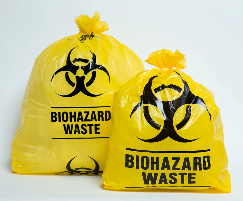 Biohazard Waste Disposal Bag 19’’ x 22.5’’ x 0.035mm 100pcs/pack